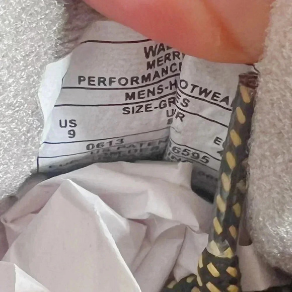 SOLD Merrell Moab 2 Ventilator Brown Hiking Shoes in Walnut Men's Size 9 - Picture 4 of 8